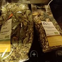 Tulsi and dandelion root (Het Blauwe Huis) at Gimsel - De Groene Passage in Rotterdam