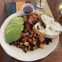 Breakfast scramble - vegan  at Pekara Bakery And Bistro in Champaign