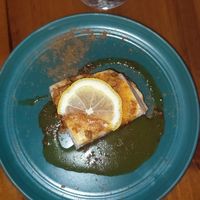 Cheesecake citron combava at L'Endémique in Saint Pierre