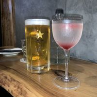 sapporo and delicious cocktails  at Oi Izakaya in Burleigh Heads