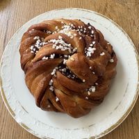 Cinnamon roll   at Kaffe Bageri Stockholm in Wroclaw
