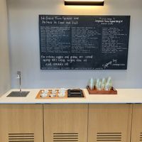 Complimentary drink station at sweetgreen - Grand Ave in St Paul