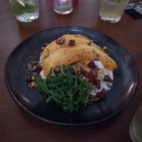 Puffed pumpkin at Stadslokaal in Leiden