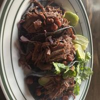 Taco trio  at Cooper's in Beacon