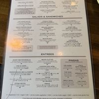 Current menu - June 2026  at Cooper's in Beacon