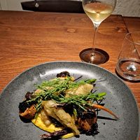 Okra in tempura at roots in Porto