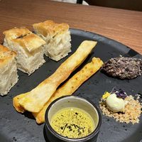 Focaccia starter  at roots in Porto