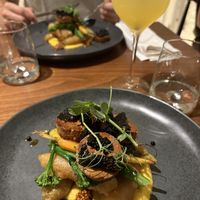 Scallops & Okra  at roots in Porto