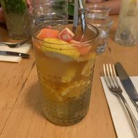 Heerlijke suikervrije limonade at Estrella in Prague