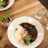 Veggie ragú at Estrella in Prague