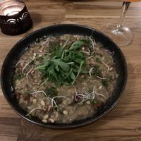 risotto s lesnimi houbami  at Estrella in Prague