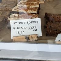 Sticky toffee biscoff cake at Yonder   in Keswick