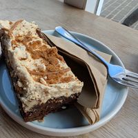 Biscoff cake - the base tasted a bit like Yorkshire parkin at Yonder   in Keswick
