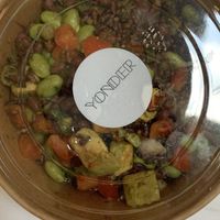 Rice and bean salad  at Yonder   in Keswick