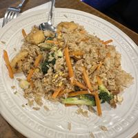 Fry rice (I ate some before I took the photo) 😅  at Arrow Thai Food  in Arrowtown