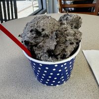Non-dairy Classic Cookie ice cream   at Ice Kreme KONEction in Mobile