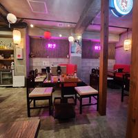 Inside the restaurant at The original Shinshu gyoza Tsukumo Yokocho - 元祖信州餃子 ツクモ横丁 in Nagano