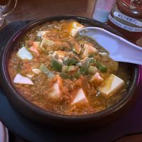 Mapo tofu   at The original Shinshu gyoza Tsukumo Yokocho - 元祖信州餃子 ツクモ横丁 in Nagano