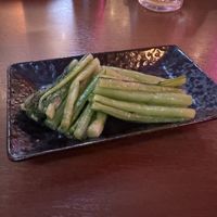 Home made pickled veges  at The original Shinshu gyoza Tsukumo Yokocho - 元祖信州餃子 ツクモ横丁 in Nagano