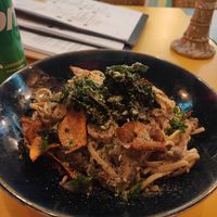 Creamy mushroom pasta, 179:- at Skjulet in Oerebro