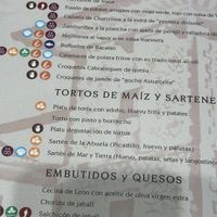Carta  at El Palaciu Pintu in Cangas De Onis