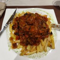 Hamburguesa de Portobello at El Palaciu Pintu in Cangas De Onis