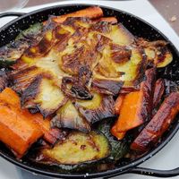 Sarten de verduras at El Palaciu Pintu in Cangas De Onis