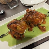 Milhojas at El Palaciu Pintu in Cangas De Onis