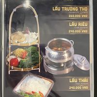 Menu page 4  at Pháp Luan in Qui Nhon