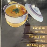 Menu page 5  at Pháp Luan in Qui Nhon