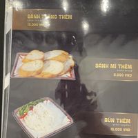 Menu page 11  at Pháp Luan in Qui Nhon