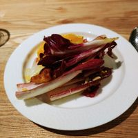 Citrus Endive salad at Monk's Butcher - Dosan in Seoul