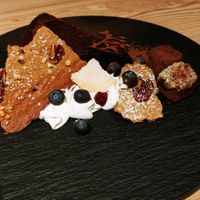 Cake of the day (Chocolate) at Monk's Butcher - Dosan in Seoul