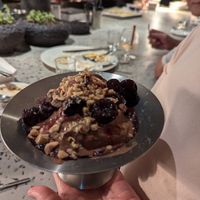 Dessert for free ^^ so good though, as always at Monk's Butcher - Dosan in Seoul