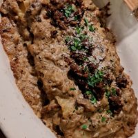 Porcini Lasagna at Monk's Butcher - Dosan in Seoul