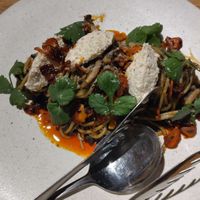 One of their most popular pastas. at Monk's Butcher - Dosan in Seoul