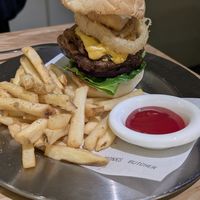 Burger at Monk's Butcher - Dosan in Seoul
