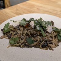 Mushroom pasta at Monk's Butcher - Dosan in Seoul