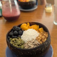Acai bowl at Casona Salen in Arequipa