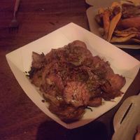 Potato dophenoise at Parla Bar in Manchester