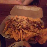 Loaded nachos at Parla Bar in Manchester