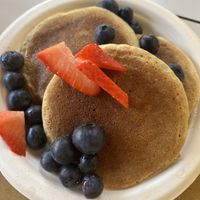 Pancake ai frutti rossi  at A'Sana in Milan