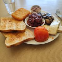 Vegan breakfast at Fine Fettle Cafe in Taupo