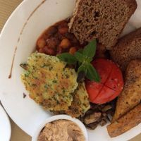 Vegan breakfast at Fine Fettle at Fine Fettle Cafe in Taupo