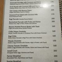  at Wheatgrass Cafe in Rishikesh