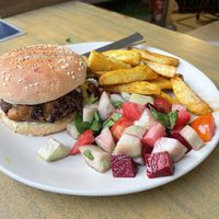 10/10  at Wheatgrass Cafe in Rishikesh