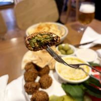 Falafel from Falafel platter, it's really good, highly recommend! at Vertigo in Yerevan