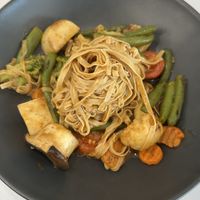 Vegetable tofu noodle   at Salad Basket - 샐러드 바구니 in Busan