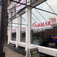 Front entrance  at Amar India Restaurant in Zanesville