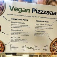 Vegan Pizza menu at Mr Vegan in Petaling Jaya